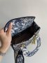 Сумка Medium Lady D-Lite Bag Blue White (10)