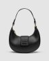 Сумка Leather Hobo Bag Black Black (2)