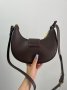 Сумка Leather Hobo Bag Brown (7)