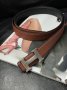 Ремінь брендовий Leather Belt Brown Silver (2)