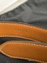 Ремінь брендовий Medium Triomphe Belt In Triomphe Canvas And Calfskin Tan (4)