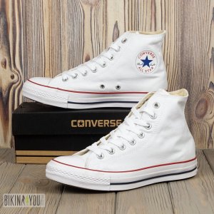 Кеди Converse високі білі - 8631384 - SvitStyle