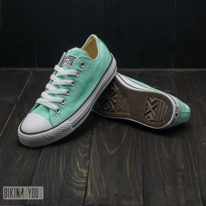 Кеди Converse низькі м'ятні - 8631391 - SvitStyle