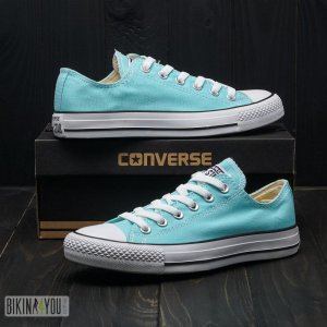 Кеди Converse низькі блакитні - 8631394 - SvitStyle