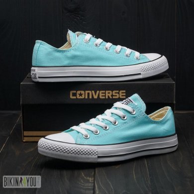 Кеди Converse низькі блакитні - SvitStyle