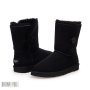 UGG Bailey Button Black Уггі жіночі чорні (1)