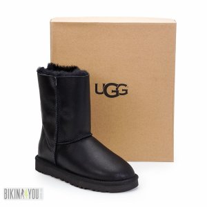 UGG Zip Back Leather Уггі жіночі ззаду на змійці - 8631415 - SvitStyle