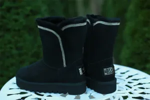 UGG Brunello Cucinelli Style Уггі жіночі чорні - 8631500 - SvitStyle