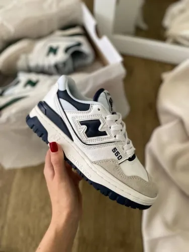 Кросівки New Balance 550 White Black - SvitStyle