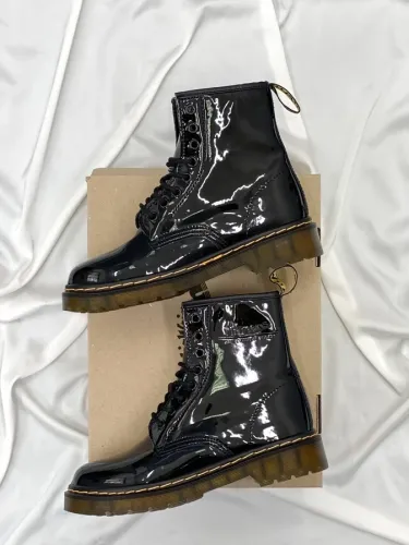 Черевики жіночі утепленні Dr.Martens 1460 Black Gloss 36р - SvitStyle