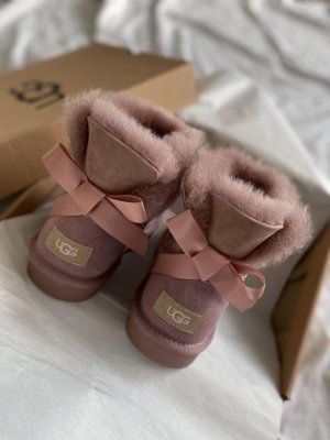 UGG Mini Bailey Bow II Boot Pink (рр 36-41) Розпродаж! - 8631581 - SvitStyle