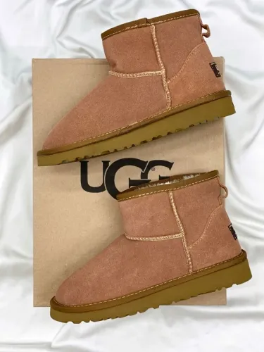 UGG Classic Mini II Boot Beige Pink (рр 36-41) - SvitStyle