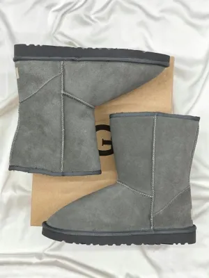 UGG Classic Short Light Gray (рр 36-41) Розпродаж! - 8631618 - SvitStyle