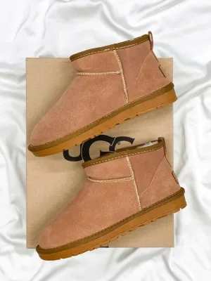 UGG Ultra Mini II Boot Beige Pink (рр 35-39) - 8631664 - SvitStyle