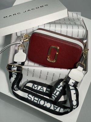 Сумка Marc Jacobs The Snapshot Burgundy - SvitStyle