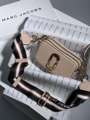 Сумка Marc Jacobs Small Camera Bag Dark Beige - 8631704 - SvitStyle