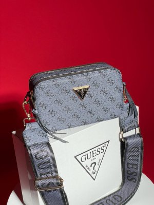 Сумка  Guess Zippy Snapshot Blue - SvitStyle