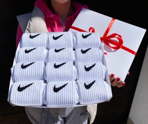 Бокс (12 пар) високих шкарпеток Nike 36-41 - SvitStyle