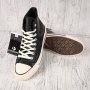 Converse Chuck 70 Hi Black White Leather Кеди шкіра чорно-білі (рр 36-44) (1)