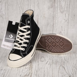 Converse Chuck 70 Hi Black White Кеди чорно-білі (рр 36-44) - 8632013 - SvitStyle