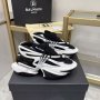 Кросівки Balmain Unicorn Low-Top Black White (1)