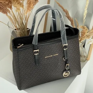 Michael Kors Jet Set Big Brown - SvitStyle