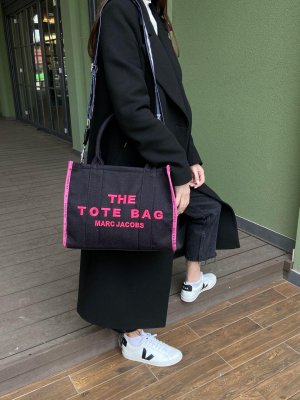 Сумка Marc Jacobs The Large Tote Bag Black Pink - 8632201 - SvitStyle