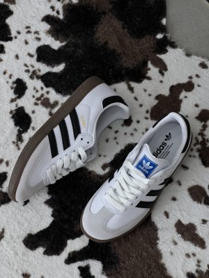 Кросівки Adidas Samba White Black (рр 36-45) - 8632238 - SvitStyle