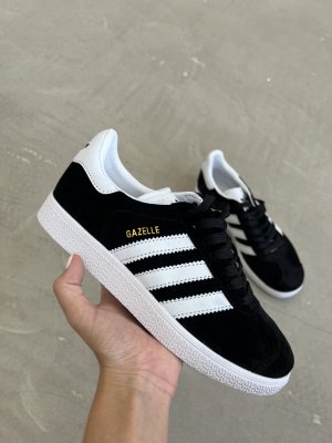 Кросівки Adidas Gazelle Black White (рр 36-45) - 8632239 - SvitStyle