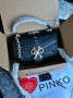 Сумка Pinko Double P Mini Evolution Simply Black (1)