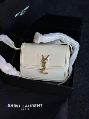 Сумка Yves Saint Laurent Small Solferino Cream - SvitStyle