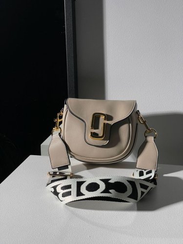 Сумка Marc Jacobs Small Saddle Bag Beige - SvitStyle