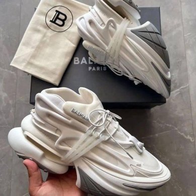 Кросівки Balmain Unicorn Low-Top White (рр 36-40) - SvitStyle