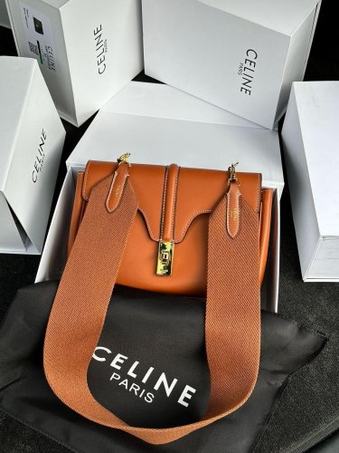 Сумка Celine Teen Soft 16 In Smooth Calfskin Tan Brown - SvitStyle