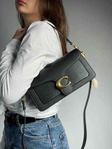 Сумка Coach Tabby Shoulder Bag 26 With Signature Canvas CH3 - SvitStyle