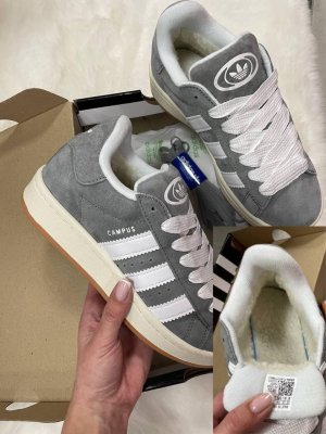 Кросівки теплі Adidas Campus 00S Grey (рр 37-41) - 8633088 - SvitStyle