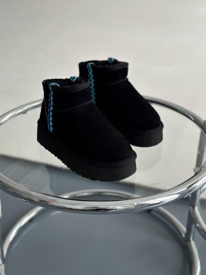 Ugg Ultra Mini Braid Platform Boot Black (рр 36-41) - 8633152 - SvitStyle