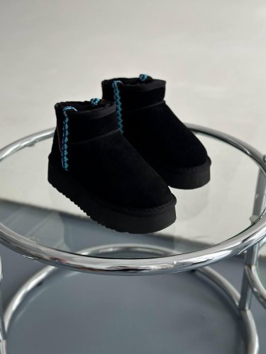 Ugg Ultra Mini Braid Platform Boot Black (рр 36-41) - SvitStyle