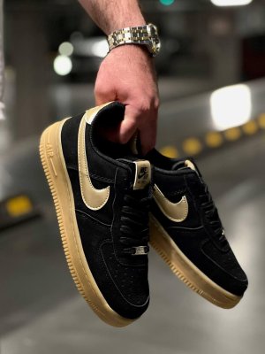 Кросівки Nike Air Force Black Gold 41р - 8633178 - SvitStyle