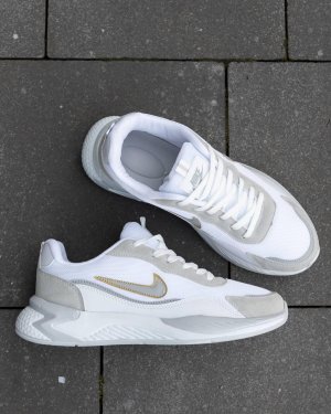 Кросівки Nike Racer White Silver (рр 40-44) - 8633189 - SvitStyle