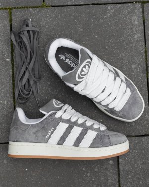 Кросівки Adidas Campus Grey White (рр 37-45) - 8633202 - SvitStyle