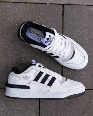 Кросівки Adidas Forum Low White Black (рр 36-45) - 8633203 - SvitStyle