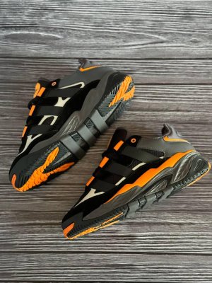 Кросівки Adidas Niteball Black Orange (рр 41-45) - 8633211 - SvitStyle