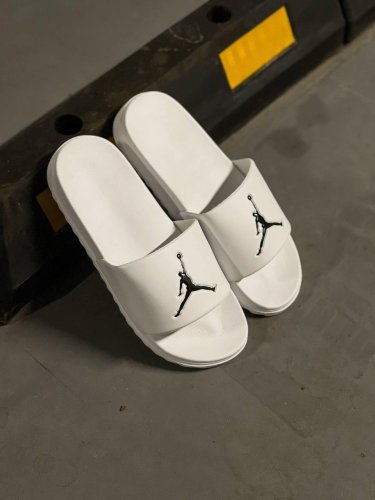 Шльопки Nike Jordan White (рр 40-45) - SvitStyle