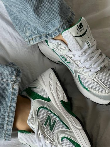 Кросівки New Balance 530 White Green (рр 36-45) - SvitStyle