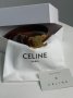 Ремінь Celine Medium Triomphe Belt In Taurillon Leather Brown (1)