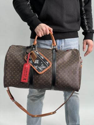 ???? LV Keepall Bandouliere Bag Limited Edition Patchwork Monogram Canvas - 8633679 - SvitStyle