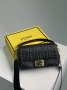 Сумка Fendi Baguette Black Leather Bag (1)