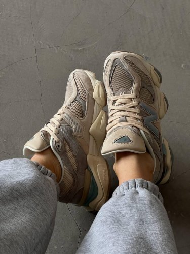 Кросівки New Balance 9060 Ivory Cream Pink Sand (рр 36-45) - SvitStyle