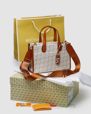 Сумка Michael Kors GIGI LG Grab Tote Ivory - 8633971 - SvitStyle